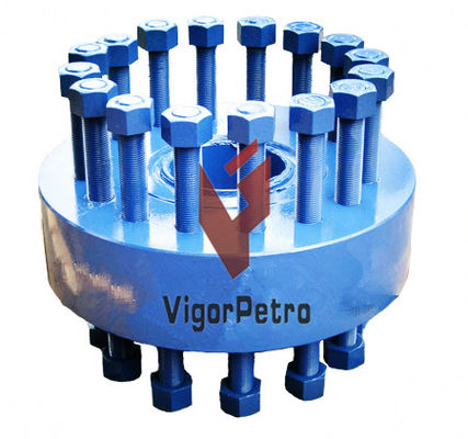 Китай Двойной адаптерный фланец с резьбовыми шпильками (DSAF) 21-1/4" 2K (RX-73) x 13-5/8" 5K (BX-160) с прокладками, шпильками и гайками поставщик