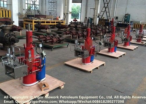 Китай Самоподъемный клапан безопасности 5-1/8" (5.12") 2000PSI с гидравлическим приводом и системой аварийного отключения (ESD) API6A H2S поставщик