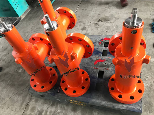 Китай Устройство для регулирования шока, 2-9/16" - 3000# WP FLANGE INLET AND OUTLET, с 1" MAXIMUM ORIFICE API6A PSL-2 PR1 AA U поставщик