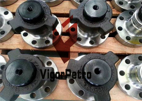 Фланец адаптера Weco, 4-1/16" 10K (10000PSI) x 2" муфта Фиг 1502 с наружной резьбой, оснащенная внутренней пробкой с резьбой 1/2"NPT поставщик