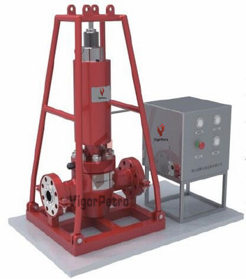 Гидравлически управляемый клапан безопасности поверхности 4 1/16-10M, ручной, фланцевый, API6A PSL3G PR2 U BB с панелью управления поставщик