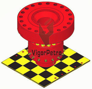 Опорный блок для испытаний BOP для BOP 7-1/16" 5000PSI 10000PSI 15000PSI, установленный на опорной плите API6A/16A поставщик