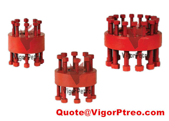 Адаптер к фланцу с двойным штурвалом 2-1/16 "TOP 5000 PSI R24 x 3-1/8" DOTTOM 3000 PSI R-31 API6A PSL-1 TEMP RATING P поставщик