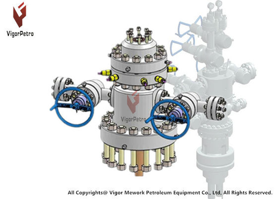 Сборка фонтанной арматуры CMB-22 с несколькими камерами для контроля скважин высокого давления, с монограммой API 6A поставщик