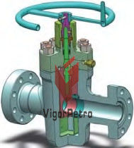 Вортовой клапан, ручной 3-1/16 ВОР, 15000 PSI, КОНЦЕВ ПЛАНГИ, API 6A P+U, DD-NL, PSL-3 PR2 поставщик
