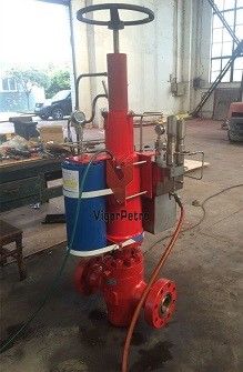 Клапан безопасности поверхности 7 1/16 "x 6 3/8" 2000PSI, самостоятельный с гидравлическим приводом и системой ESD API 6A H2S поставщик