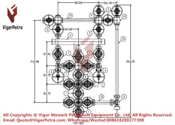СБОРОЧНАЯ ЕДИНИЦА ЗАГЛУШКИ API 16C. 3 1/16"-15K X 3 1/16"-10K PSI Р.Р. ОБСЛУЖИВАНИЕ H2S, NACE MR-0175 поставщик