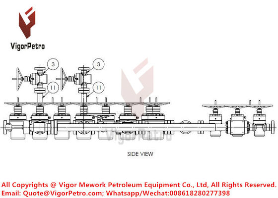 СБОРОЧНАЯ ЕДИНИЦА ЗАГЛУШКИ API 16C. 3 1/16"-15K X 3 1/16"-10K PSI Р.Р. ОБСЛУЖИВАНИЕ H2S, NACE MR-0175 поставщик