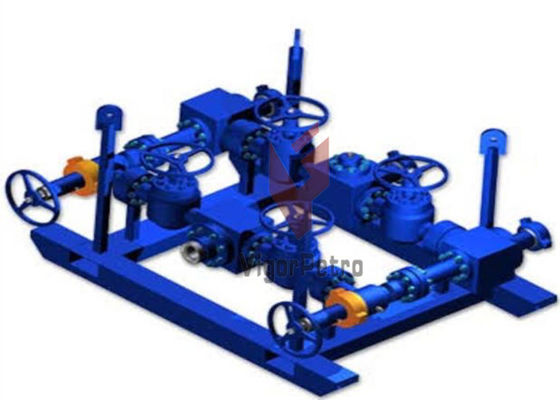 API 16C TESTING CHOKE MANIFOLD ASSY. 3 1/16"-10K(10000PSI), EE TRIM NACE MR-0175 поставщик