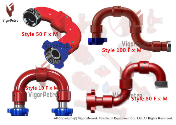 Крутящее соединение - 2" X стиль 50 (M X F) FIG 602, WP 6000 PSI поставщик