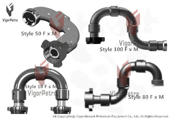 API16C HIGH PRESSURE LONG SWEEP (LONG RADIUS) SWIVEL JOINTS FMC/SPM/ANSON совместимая поставщик