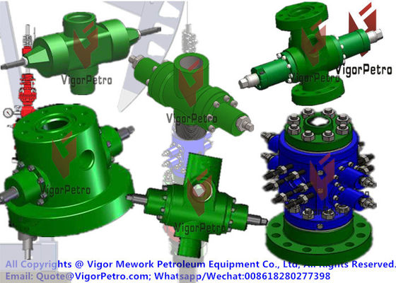 SINGLE RAM BOP 2-9/16" 3M STUDDED TOP x  2-9/16" 3M FLG BOTTOM FOR 1.5" POLISHED ROD W/(2) 2-1/16"3M STUDDED SIDE OULET поставщик