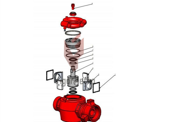 2 ¢1502 КПК-ВАЛВИ-НА ПЛУГУ-H2S-FMC - 50 NOS ((ULT-MODEL) поставщик